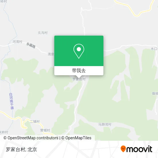 罗家台村地图