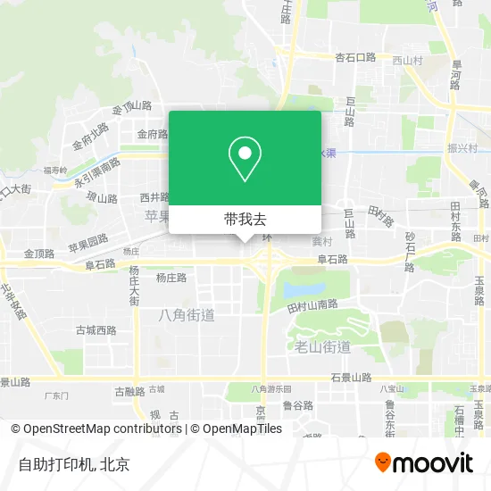 自助打印机地图