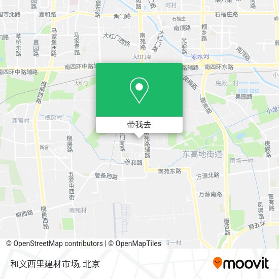 和义西里建材市场地图