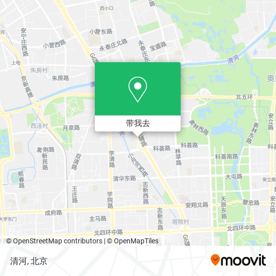 清河地图