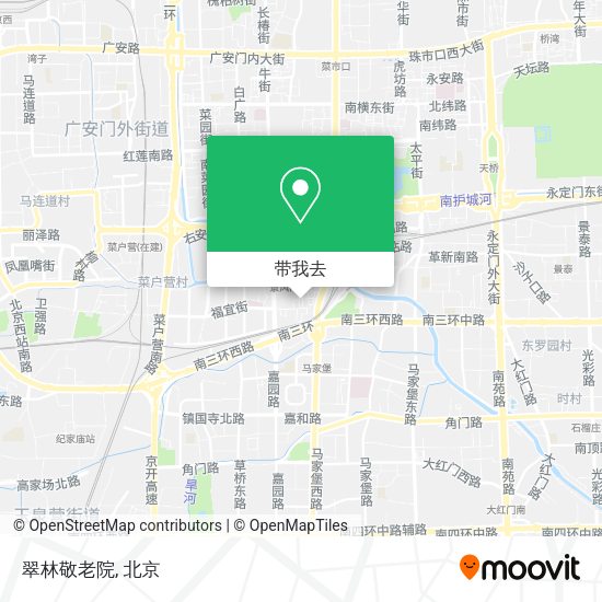 翠林敬老院地图