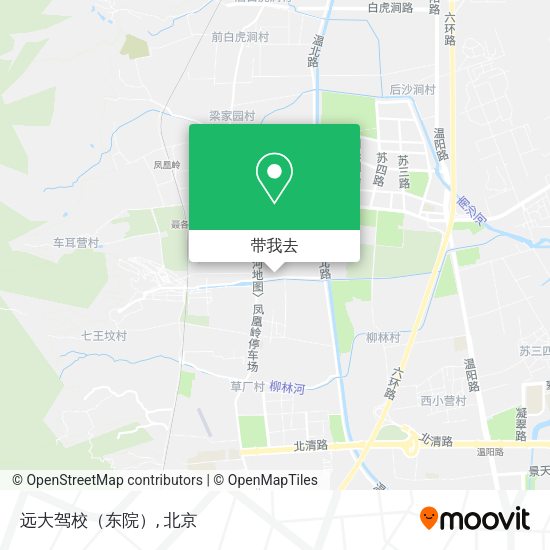 远大驾校（东院）地图