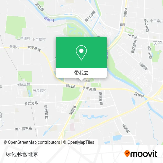 绿化用地地图