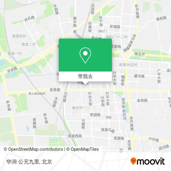 华润·公元九里地图