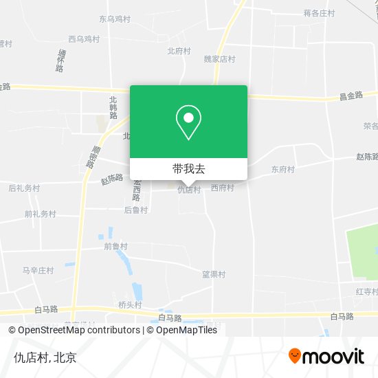 仇店村地图