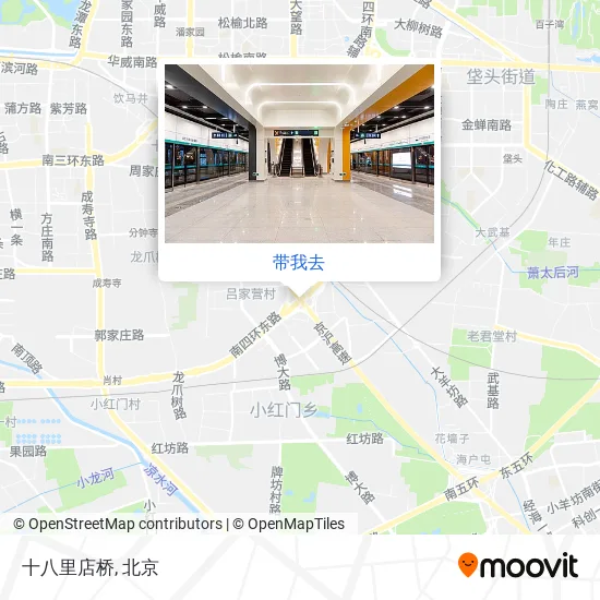 十八里店桥地图