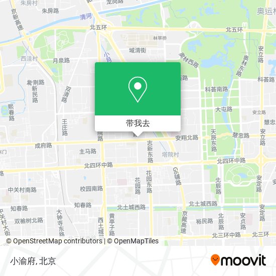 小渝府地图
