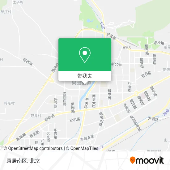 康居南区地图
