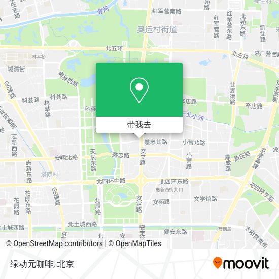 绿动元咖啡地图