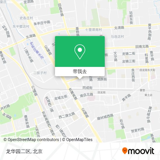 龙华园二区地图
