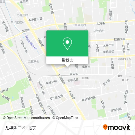 龙华园二区地图