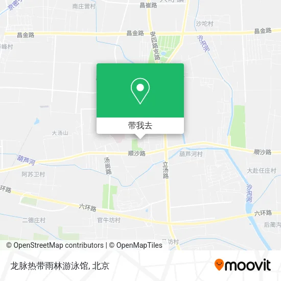 龙脉热带雨林游泳馆地图