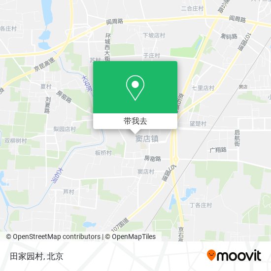 田家园村地图