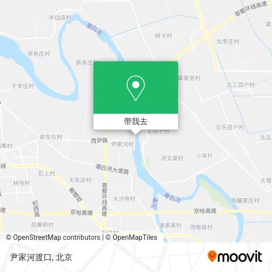 尹家河渡口地图