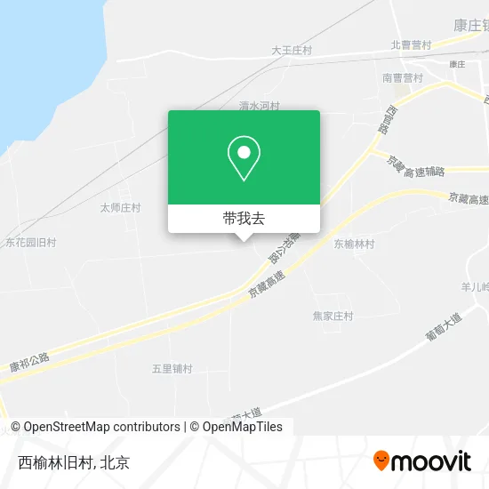 西榆林旧村地图