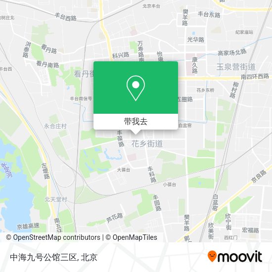 中海九号公馆三区地图