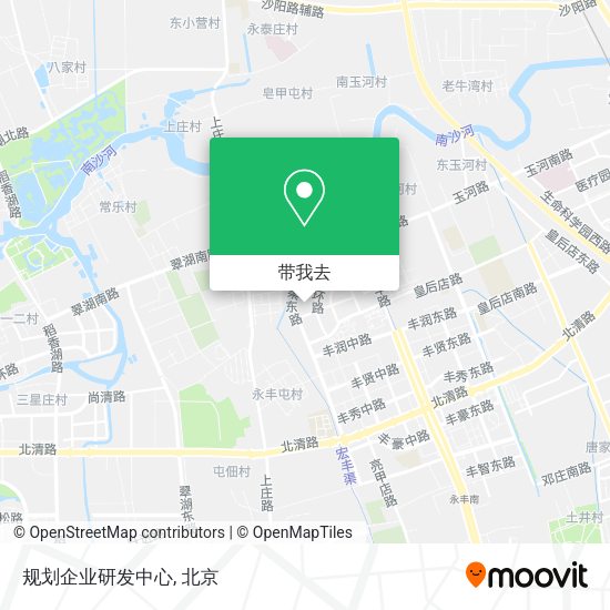 规划企业研发中心地图