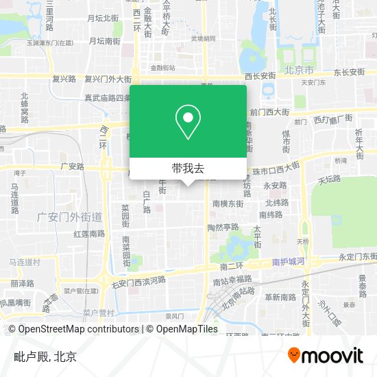 毗卢殿地图