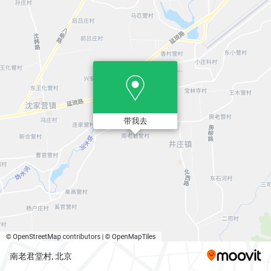 南老君堂村地图