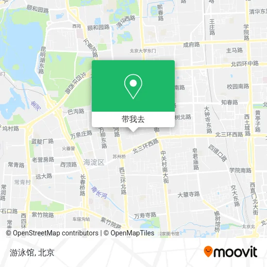 游泳馆地图