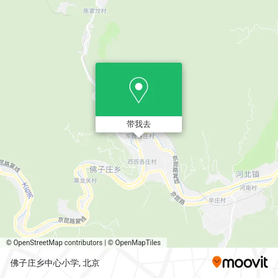 佛子庄乡中心小学地图