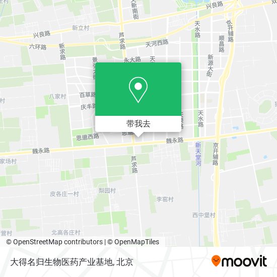 大得名归生物医药产业基地地图