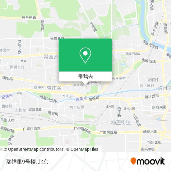 瑞祥里9号楼地图