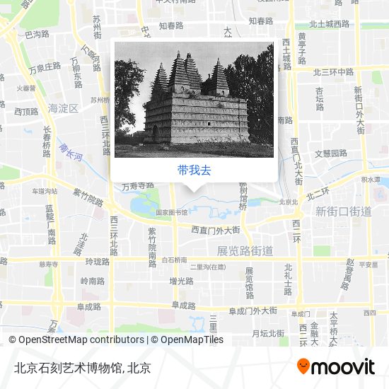北京石刻艺术博物馆地图