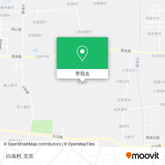 白庙村地图