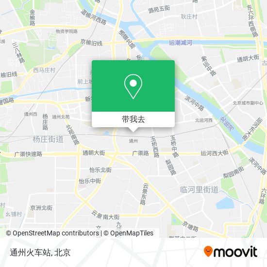 通州火车站地图