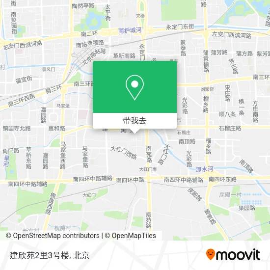 建欣苑2里3号楼地图