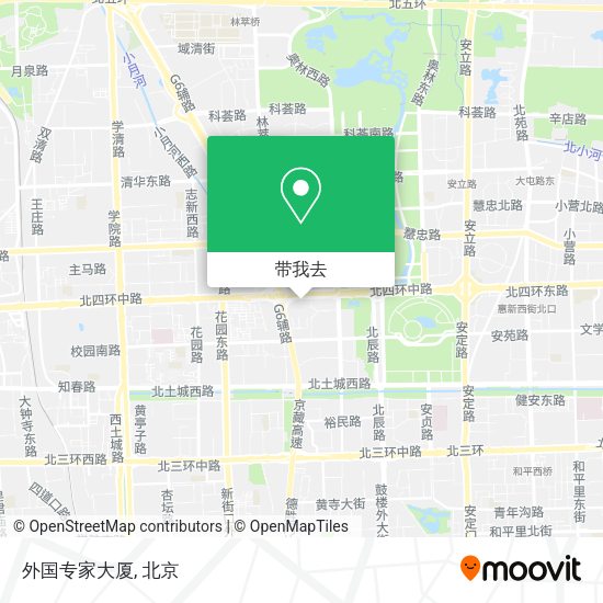 外国专家大厦地图