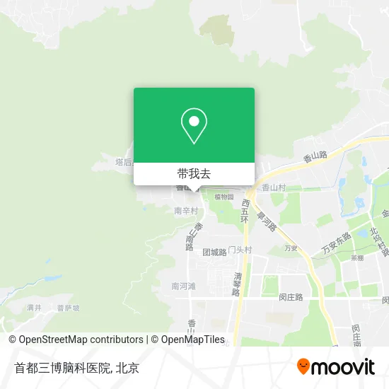 首都三博脑科医院地图