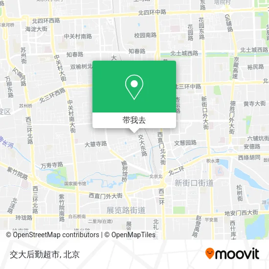 交大后勤超市地图
