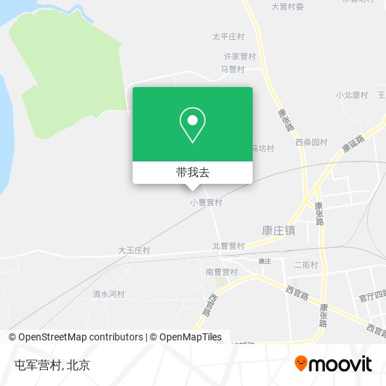 屯军营村地图