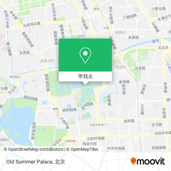 Old Summer Palace地图