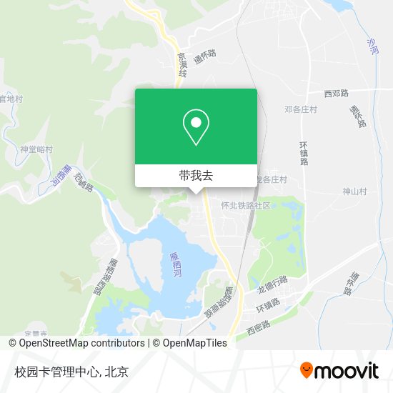 校园卡管理中心地图