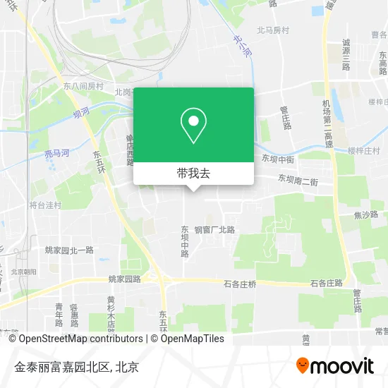 金泰丽富嘉园北区地图