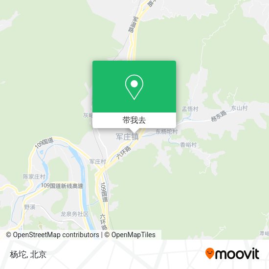 杨坨地图