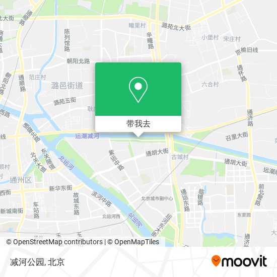 减河公园地图