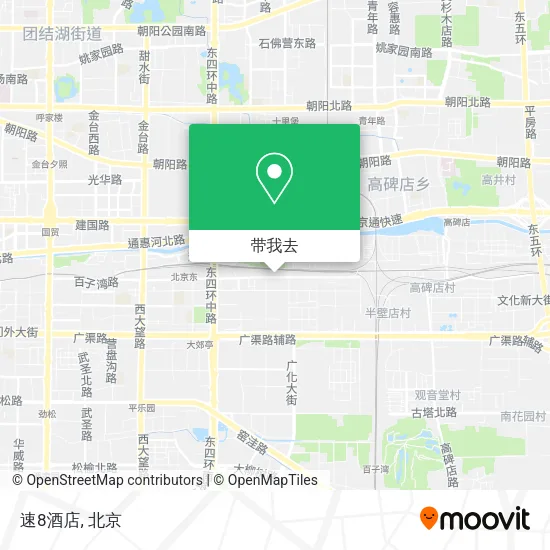 速8酒店地图