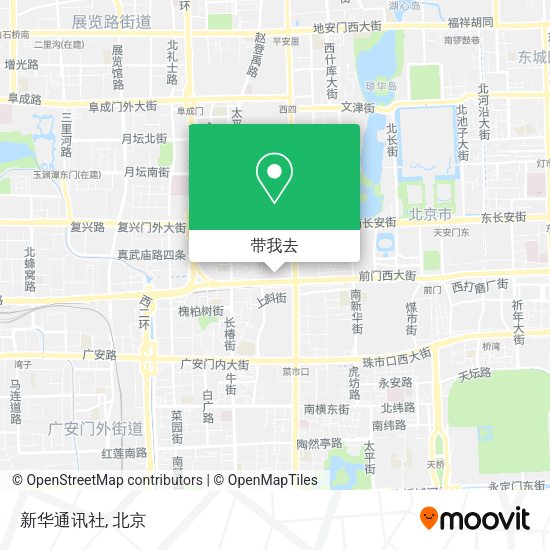 新华通讯社地图