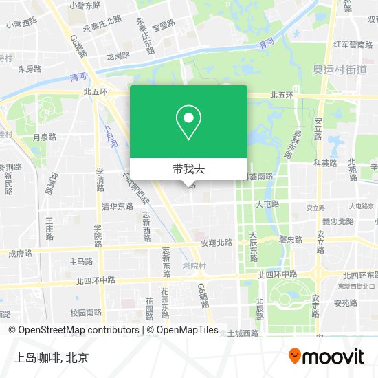 上岛咖啡地图