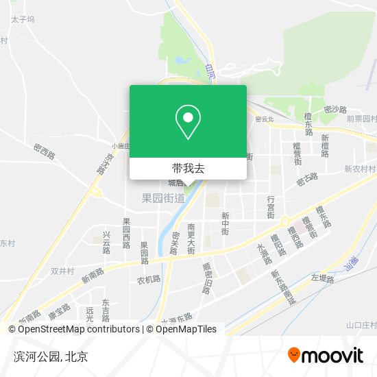 滨河公园地图