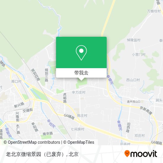 老北京微缩景园（已废弃）地图