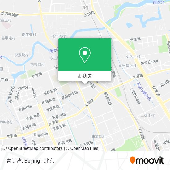 青棠湾地图