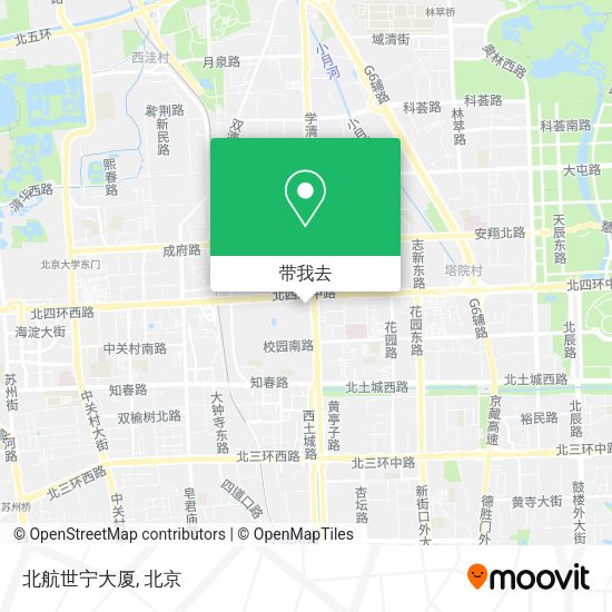 北航世宁大厦地图
