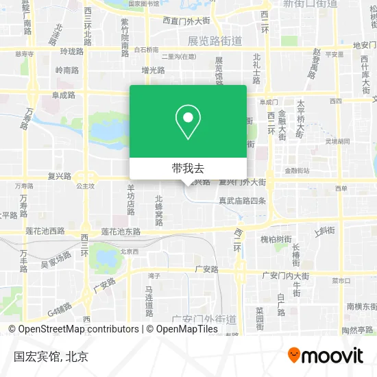 国宏宾馆地图