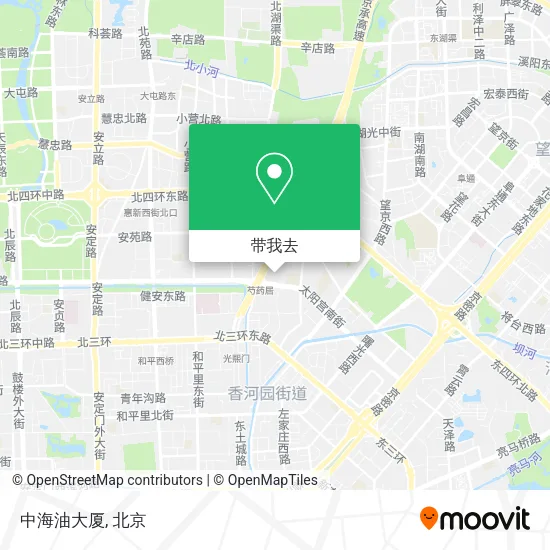 中海油大厦地图