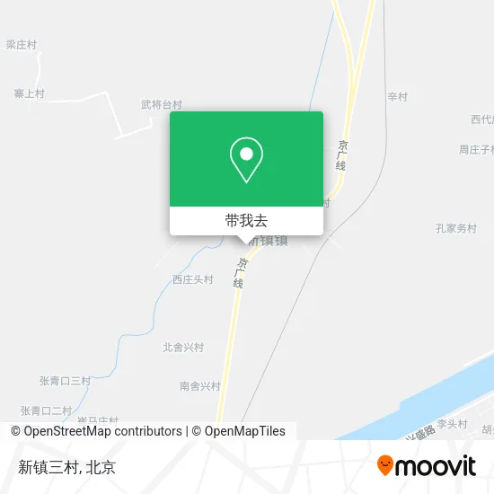 新镇三村地图
